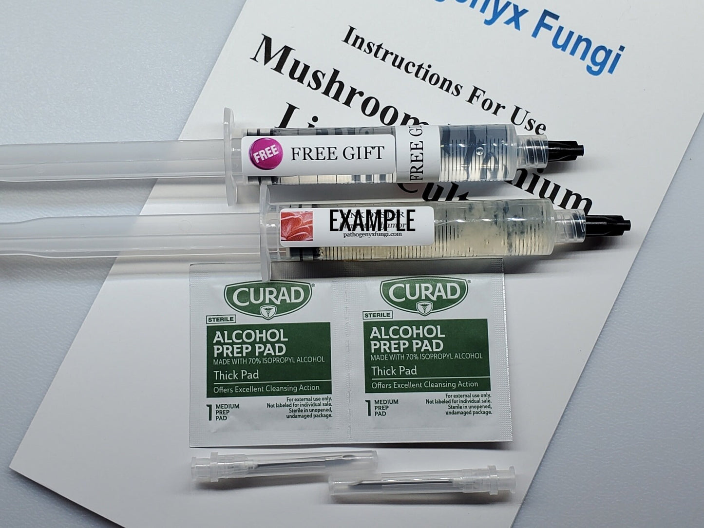 OREGON POLYPORE Reishi Mushroom, liquid culture syringe, Premium Mycelium™