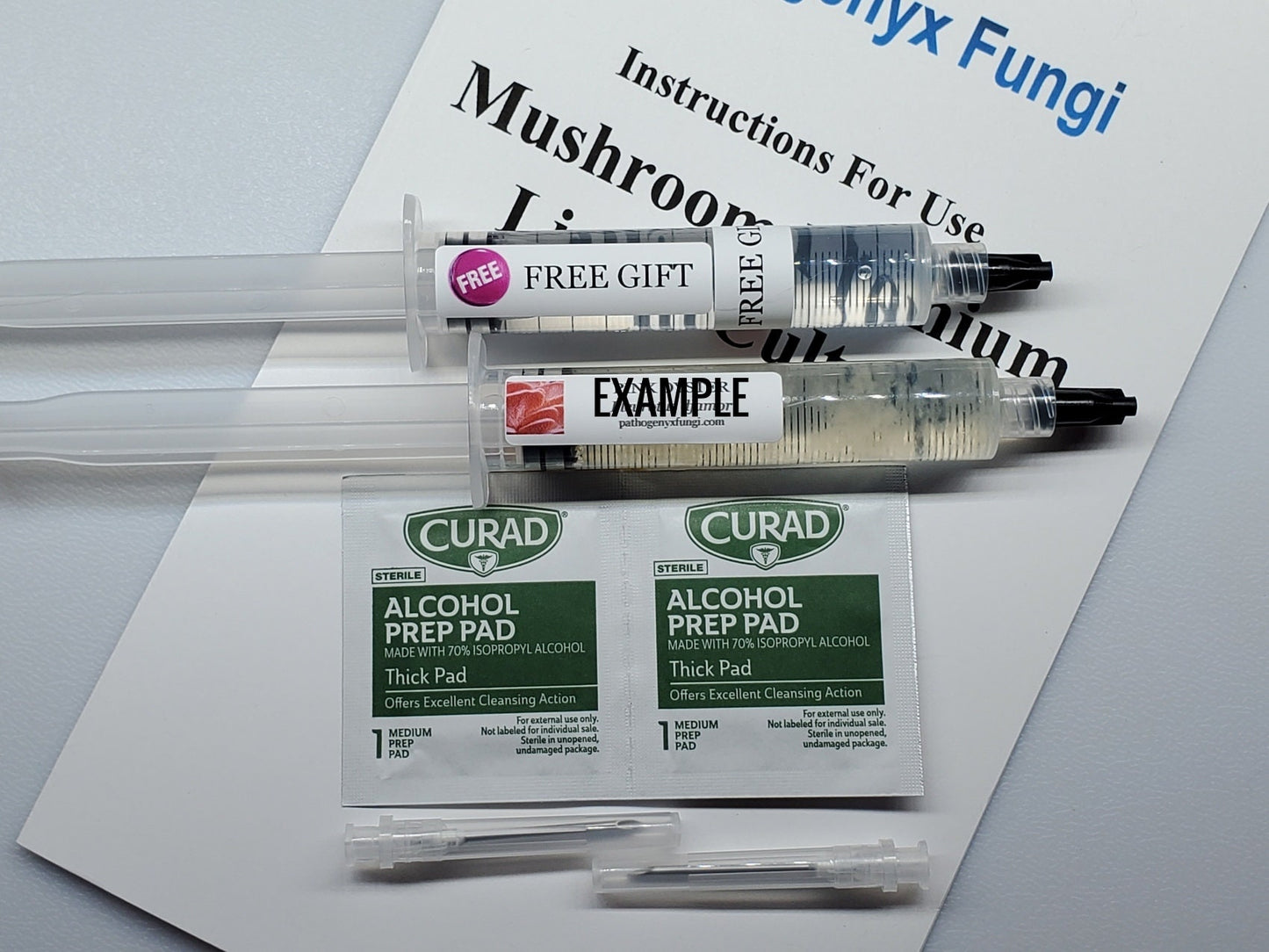 GOLDEN CHANTERELLE (Es-3) Mushroom, liquid culture syringe, Premium Mycelium™
